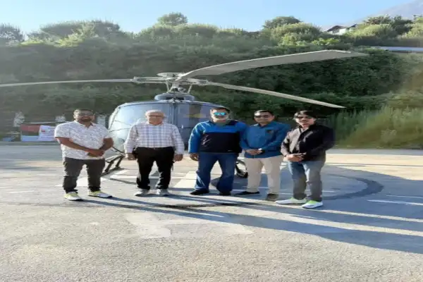 manimahesh helicupter